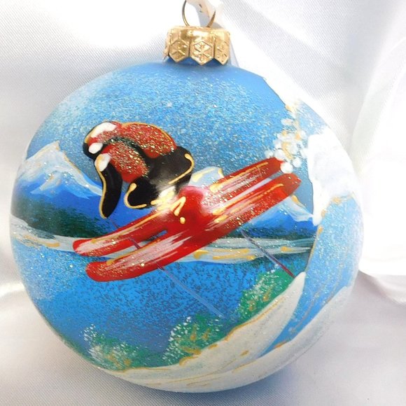 Destinations Ornament to Remember Mouth Blown Glass Adventure Theme Ornament - Picture 5 of 7